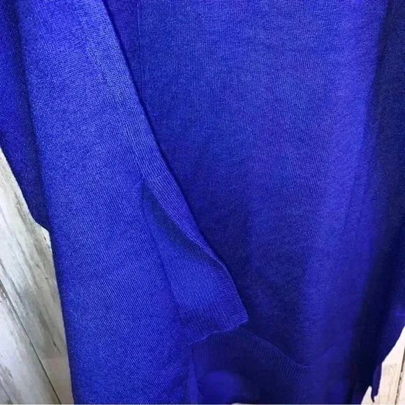 Cynthia Rowley Tunic Sweater Blue Pullover Size 1X - Picture 8 of 16